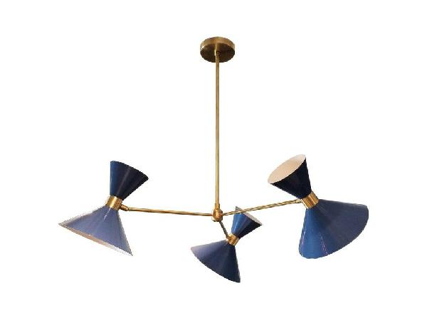 3-Arm Monarch Chandelier