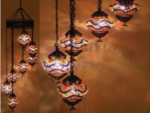 Authentic Mosaic Lamps