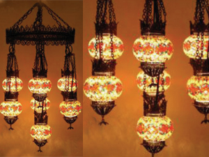 Authentic Mosaic Lamps