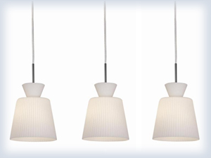 3\'lü Beyaz Çoklu Modern Avize