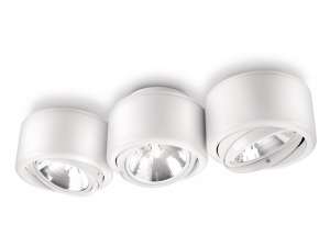 3\'lu White Eye Ceiling Lighting