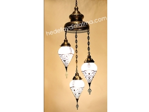 3'lu Pear Authentic Pendant