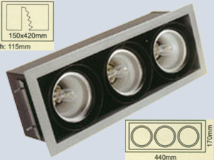 3x35-70-150w Metal Halide Sıva Altı