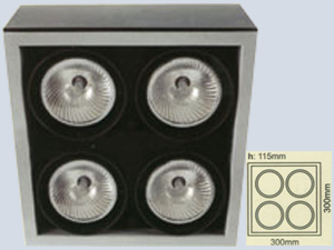 4`lü 4x75-100w Par30 Spot