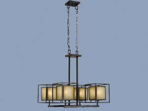 4 Lattice Pendant Lampshade