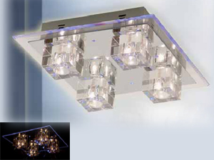4\'lü Saphir Led Tavan Armatürü