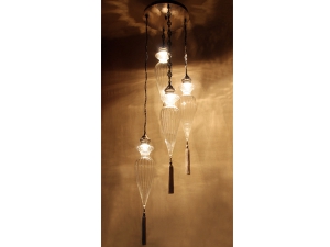 Blown Glass Ottoman Style Pendant