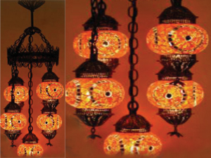 Authentic Mosaic Lamps