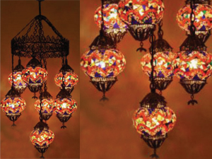Authentic Mosaic Lamps