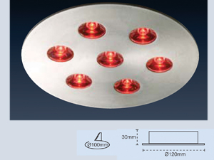 7`li Power Led Sıva Altı Gömme