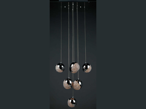 9\'lu Modern Parilti Avize