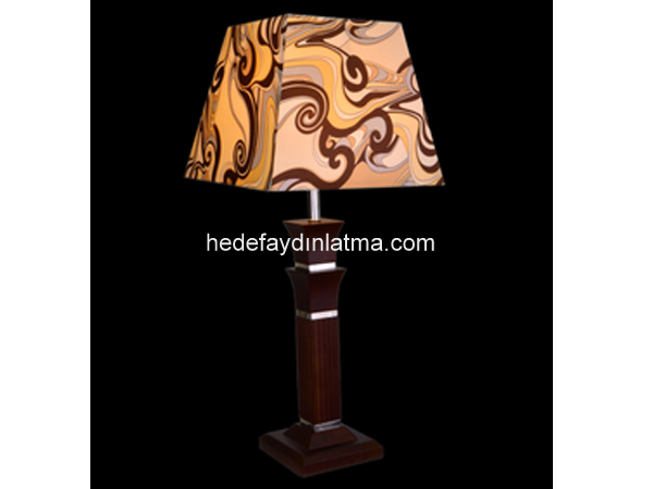 Wood Ayaklı Jaw Desk Lamp