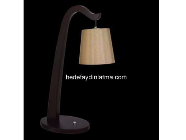 Wood Ayaklı Cylinder Fixture Desk Lamp