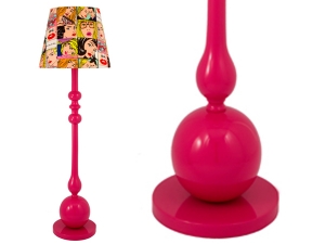 Agıa Fuchsia Floor Lamp
