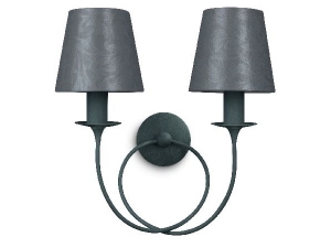 Antrasit Flower Pot Aplik