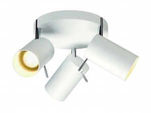 Asto Tube 3'lü Round Ceiling Armature