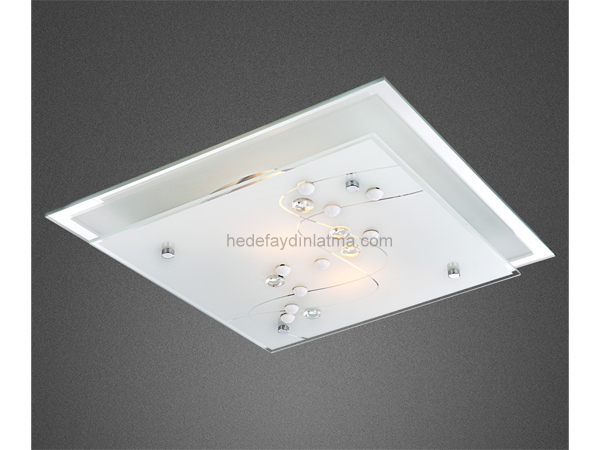Ballerına Kare Modern Ceiling Armature