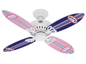 Bayport Pembe/Mavi Surf Tahtası Desenli