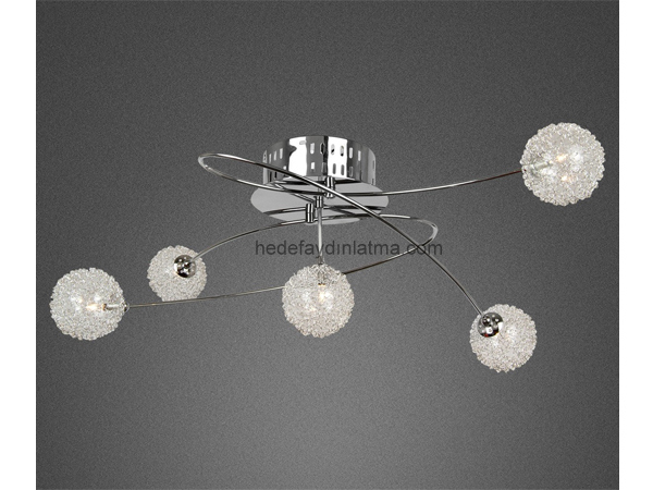 Belluno 5'li Modern Tavan Armature