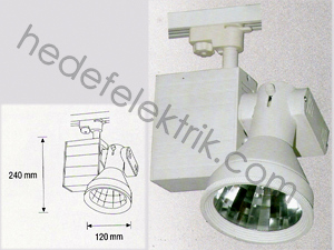 Beyaz Metal Halide Lamba