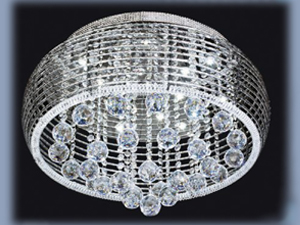 Big Helezon Power Led Kristal Tavan Armatürü