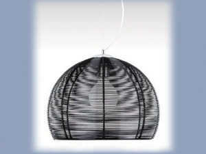 Black Basket Pendant