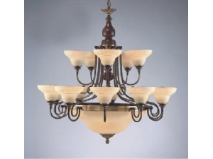 Blady Brown Two-Storey Multi Pendant