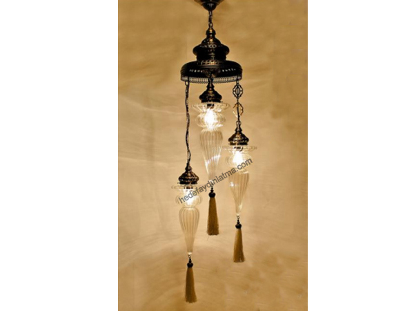 Split Glass Ottoman Droop