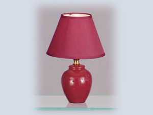 Bordo Masa Lambası