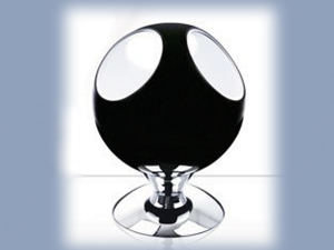 Bowling Black Table Lamp