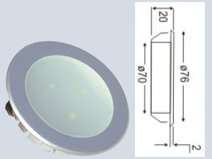Cabınet 1 3`lü Set Armatür Ledli 12V/3W