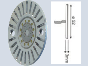 Cabınet 3`lü Set Armatür Ledli 12V/1W