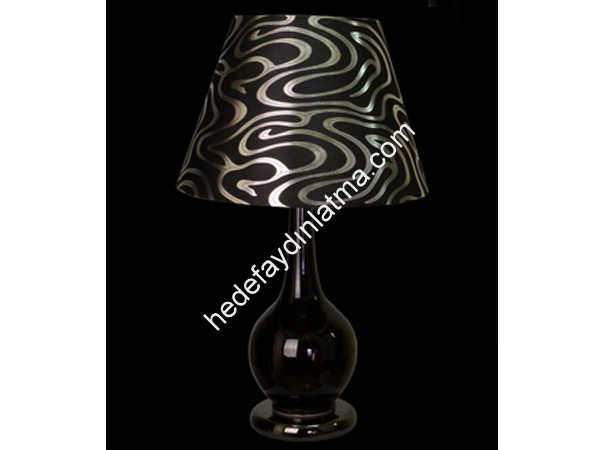 Glass Ayaklı Fixture Desk Lamp