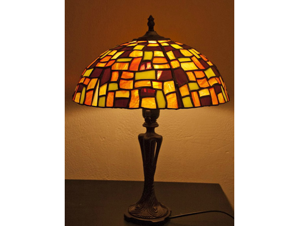Classic Vitray Masa Lambası