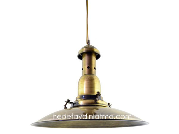 Coif Aged Wide Pendant