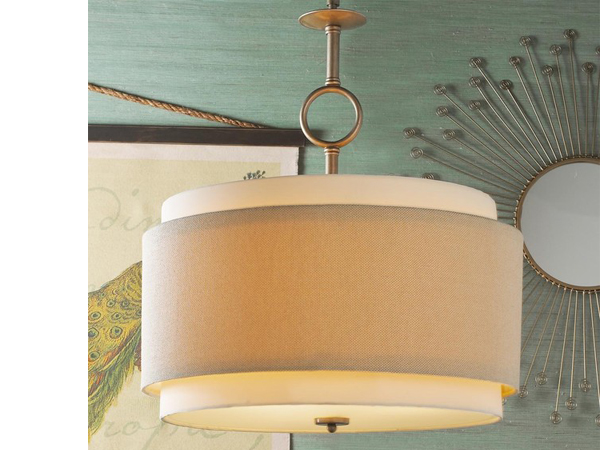 Cream Lampshade