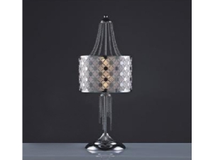 Crey Chrome Chain Desk Lamp