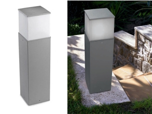 Cubik Grey Yer Tipi Aydınlatma