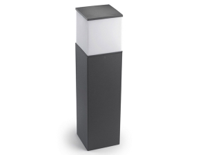 Cubik Grey Yer Tipi Aydınlatma