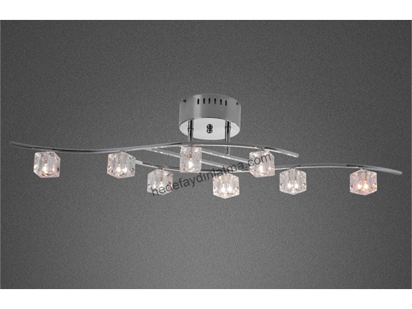 Dado 8'li Modern Sconce