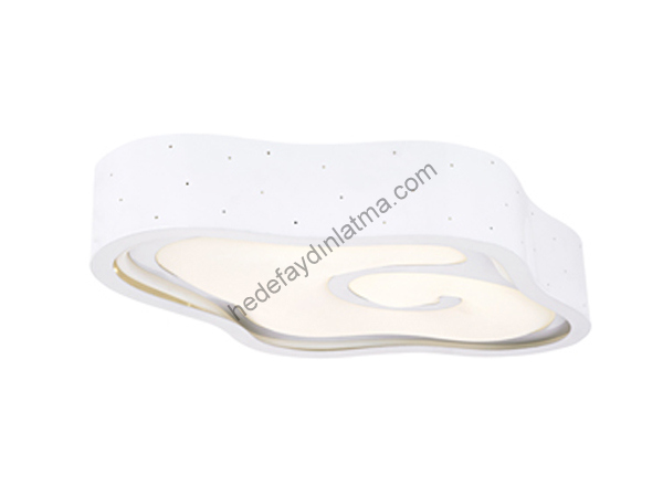 Jaw White Ceiling Armature