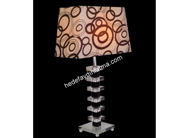 Figured Case Fixture Desk Lamp