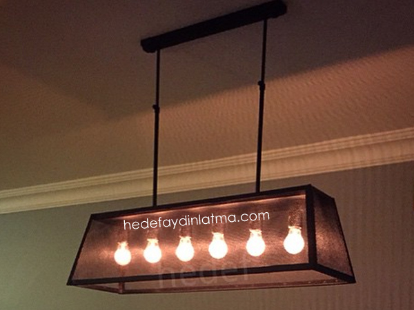 Rectangular cable pendant