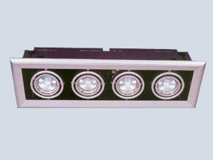 Dörtlü Downlight Armatür 12/50