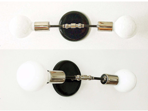 Double Nickel Sconce Lamp Wall Lighting Adjustable Sconce