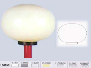 Elliptical Glob Armatür