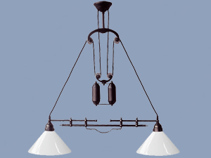 2-Elevator with fenced Chandelier