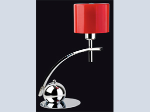 Flash Red Modern Table Lamp