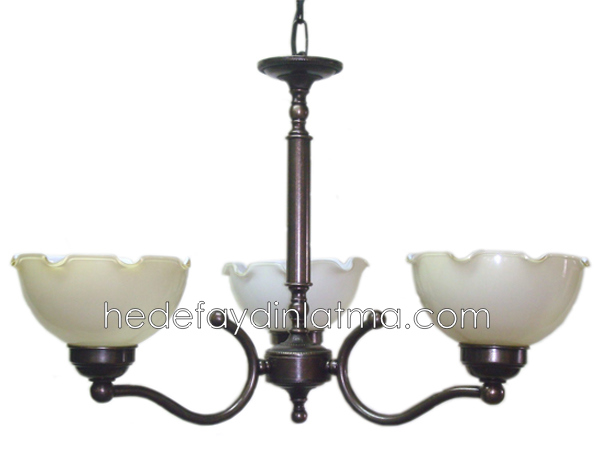 Foka Antique 3'lu Pendant