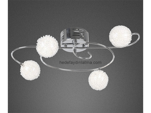 Fusıon 4'lü Modern Ceiling Armature